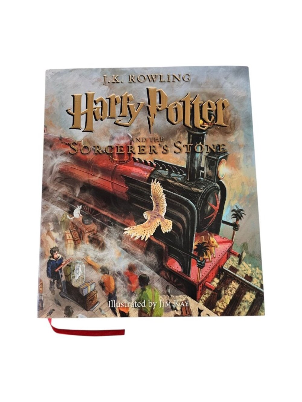 Harry Potter & The Sorcerer's Stone First Illustrated Edition Jim Kay 2015 Book
